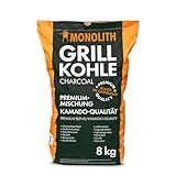Monolith Premium Grillkohle 8 kg - aus FSC zertifizierter europäischer...