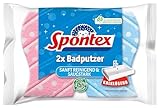 Spontex Badputzer Badschwämme, geeignet für alle Flächen im Bad, extra...