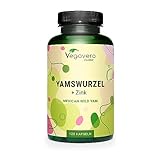 Yamswurzel Kapseln | 1.000 mg Mexican Wild Yam Extrakt (20:1) | Preis-Leistungs-Sieger...