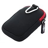 XiRRiX Neopren Kompaktkamera Kameratasche kompatibel mit Canon Ixus 175 180 185 190 285 /...