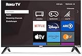 RCA Smart TV 32 Zoll (80cm) HD Fernseher Roku TV mit WLAN Triple Tuner...