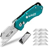 BIBURY Universalmesser, Universal Klappmesser, Tragbares Teppichmesser, Cuttermesser mit...