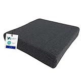 Sitzkissen Orthopädisch Memory Foam + HR-Schaum 42x42x8cm - Orthopädisches...
