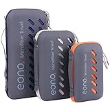 Amazon Brand - Eono Mikrofaser Handtuch, Saugfähig, Leicht, Schnelltrocknend, Perfektes...
