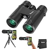 Fernglas für Erwachsene, Kussla 12x42 HD High Power Fernglas mit Stativ Telefon...
