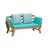 greemotion Multifunktionsbank Tobago aus Akazienholz FSC® 100%, Holzbank mit...