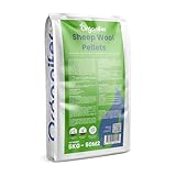 Schafwollpellets - Organischer Dünger - 5 Kg Für 50 M2 - Für Gemüse, Obst, Bäume Und...