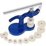 MMOBIEL 13tlg Set Druckwerkzeug Uhren Presse Rückseite Gehäuse Uhrenmacher Reparatur...