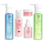 W7 Self-Care Skincare Geschenk-Set - Feuchtigkeitscreme, Serum, Toner,...
