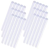 GARIOUANS 100 Stück Transparente Heißklebepatronen für Heißklebepistole...