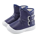 LACOFIA Baby Wasserdicht Winter Schneestiefel Kleinkind Jungen rutschfest...