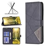 Handyhülle für Motorola G35 Hülle [Premium PU Leder] [Kartenfach]...