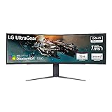 LG Electronics 49GR85DC-B UltraGear Curved Gaming Monitor 49' (123,8 cm), Dual QHD, LED...