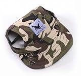 ITODA Baseballmütze Kleine Hunde Hundecap mit Ohrlöchern Basecap Sommer...