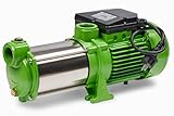 CHM GmbH® Premium Kreiselpumpe 1,5 KW Gartenpumpe aus Edelstahl 10200 L/h Starke...