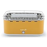 barbecook Rauchfreier Holzkohlegrill Tischgrill mit Tragetasche geeignet für Balkon als...