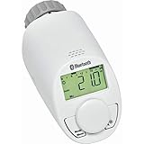 eqiva Bluetooth® Smart Heizkörperthermostat, 141771E0, Weiß, 10,2 x 6,0 x 5,5...