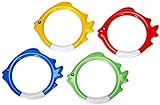 Intex Tauchspiel Dive Rings, Mehrfarbig, 4-teilig