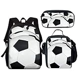 chaqlin Rucksack für Kinder, Schultasche + Lunchbox + Federmäppchen, Set für Kinder,...