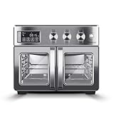TurboTronic Mini Backofen - 4in1 Heißluftofen und Heißluftfritteuse XXL Version 32L...