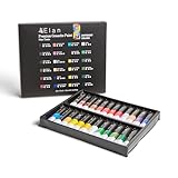 Elan Gouache Farben Set, 24 Gouache Farbe Tuben 12ml, Premium Gouache Paint,...