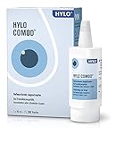 HYLO COMOD Augentropfen bei trockenen Augen mit Hyaluronsäure, Doppelpackung...