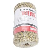 Demeras Weidezaunlitze, auffällige Farben, 6 Litzen, Edelstahl, hohe elektrische...