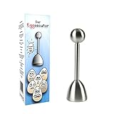 Der Eggsecutor ★ Eierköpfer aus hochwertigem Edelstahl I zeitsparender Eieröffner ★...