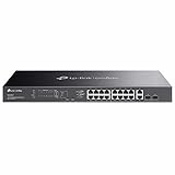 Omada 20-Port Gigabit Easy Managed Switch with 16-Port PoE+ - ES220GMP