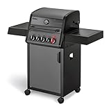 Enders Gasgrill Hyde 3 SIKR Turbo, 3-Brenner aus Edelstahl für kraftvolles...
