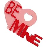 Artibetter Herzzeichen Be Mine Tischschild Liebe Valentinstag Dekoration Harz Liebesschild...