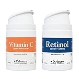 Anti Aging Set Gesicht für empfindliche Haut 100 ML - Tages und Nachtcreme Anti Falten &...