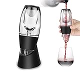 Zorara Weinbelüfter, Wein Dekanter Dekantierer Rotwein Aerator Set Schnellest...