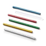 HOTO Bunte Heißklebepatronen Mini Klebesticks, 6 Farben 20 Stück Klebestifte Set, 7 x...