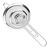 Sieb küche Set Küchensieb Edelstahl 4 PCS 5/8/12/18cm Feines Sieb Klein...