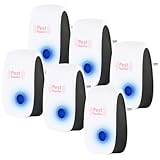 AOOWU Ultraschall Schädlingsbekämpfer, 6 Stück Mäusevertreiber Ultraschall &...