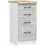 AKORD | Olive Küchenschränke | Geräumig | Robust | Für jedes Design | Für eine kleine...