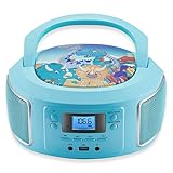 Tragbare Boombox | FM Radio | AUX-In | CD/CD-R | USB | Kopfhöreranschluss | Kompaktanlage...