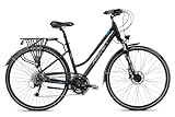 BICICLETTE CANELLINI ROMET Gazela 5.1 Trekkingrad für Damen – Schwarz – L