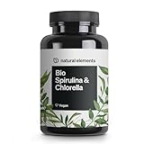 Bio Spirulina & Chlorella Presslinge - 500 Tabletten - Einführungspreis - Zertifiziert...