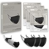 Antempus 3x FFP2 Stoffmaske Waschbar, R D Maske, wiederverwendbare, CE 0370 zertifiziert,...