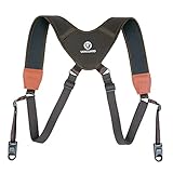 Vanguard VEO OPTIC GUARD H DLX BR, Braun, Neopren-Schultersystem kann um bis zu...