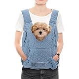 lisutupode Hundetragerucksack, atmungsaktiv, weich mit Taschen, Katzenrucksack, kleine...