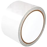 LANUCN PVC Planen Reparatur Set, Durchsichtig 5cm x 5m Flicken UV-beständig Tape für...