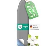 SimplySmooth Premium Bügelbrettbezug 110x30 I OEKOTEX100 I Made IN Germany I...