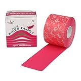Nasara Original Kinesiologie Physio Tape für Sport und Medizin, Rollengröße 5cm x 5m,...