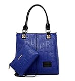 DEERWORD Damen Handtaschen Frauen Schultertaschen PU-Leder Bowlingtaschen...