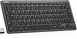 Arteck Kabellose Tastatur, Deutsches QWERTZ Layout Kompakte USB 2,4 GHz Mini...
