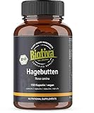 Hagebuttenkapseln Bio 150 Kapseln | 650mg | Hagebutten aus Europa | ohne Zusätze |...