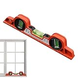 LearnLyrics Horizontaler Messwerkzeug, magnetische Blasenwaagen | Winkel Finder Aluminium...